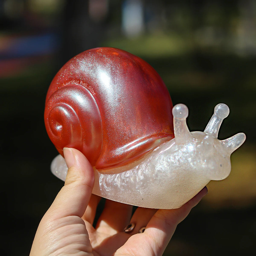 DIY Big Size Snail Ornament Silicone Mould Crystal Resin Plaster Handicraft Casting Mold Handmade Home Desktop Craft Making Tool