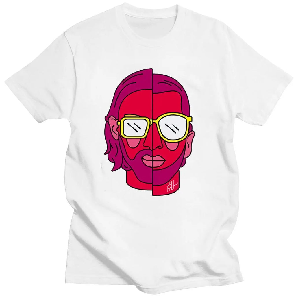 Le Monde Chico Graphic Print T Shirt for Men and Women Hip Hop Fashion Short Sleeve Streetwear Tee