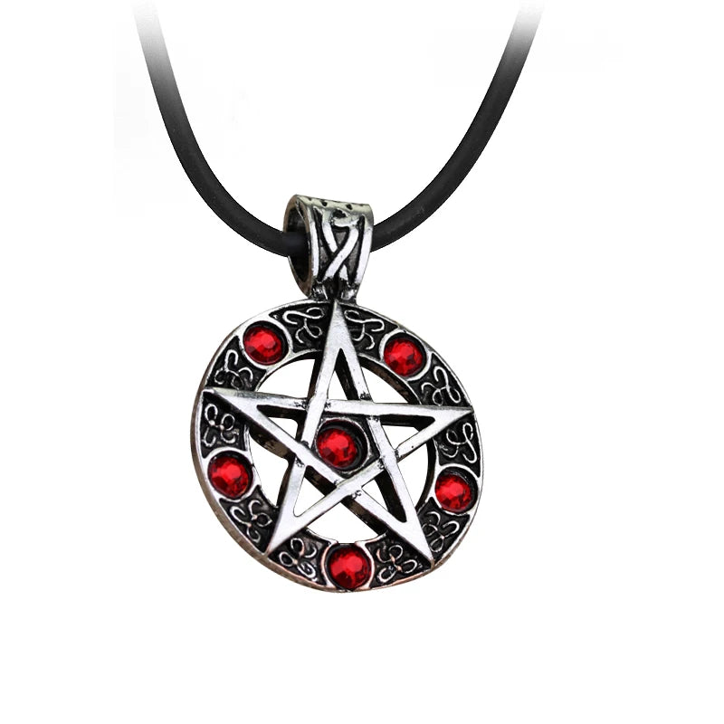 Angel Wicca Dean Winchester Jensen Ackles Supernatural amulet pendant necklace Drop Ship