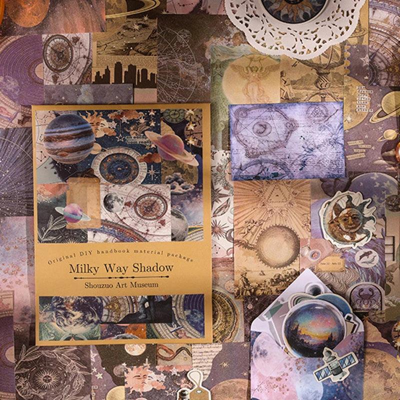 100 pcs/pack Vintage stickers Material paper Set Scrapbooking Creative DIY Diary album materials DIY Junk Journal Supplies
