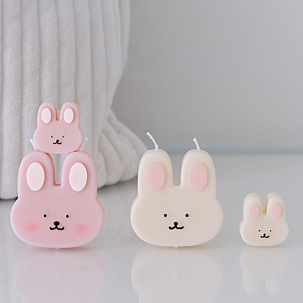 Easter 3d Cute Rabbit Silicone Soap Mold Kitchen Resin Baking Tool Chocolate Deco Supplies DIY Cake Pastry Fondant Moulds