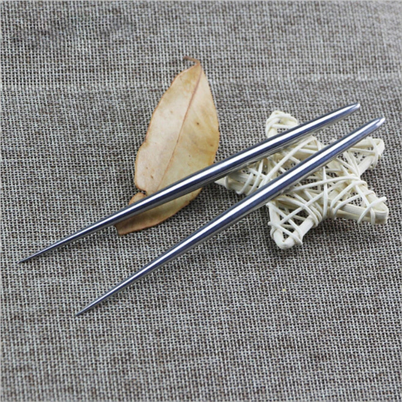 1/2pcs Pottery Modeling Stick Acupressure Texture Creasing Indentation Sharp Pottery Clay Tool Stainless Steel Pottery Clay Tool