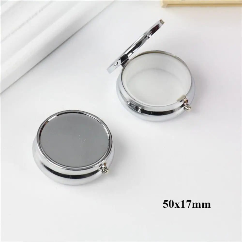 Mini Tin Jar Container New Detachable Portable Candle Jars Pill Jewelry Storage Jewelry/Pill