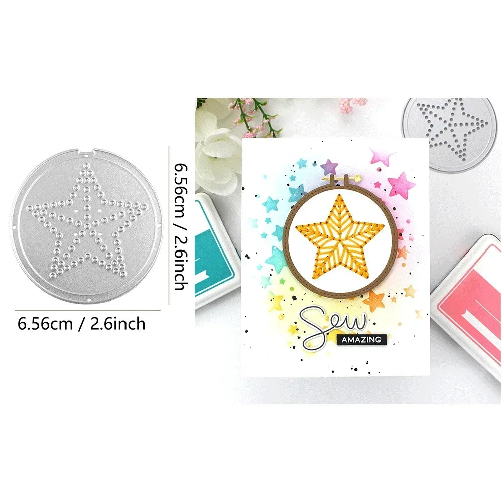 Magic Iris Camera Pull Tab Bundle Clear Stamps and Metal Cutting Dies for DIY Craft Card Making Scrapbooking Decoration