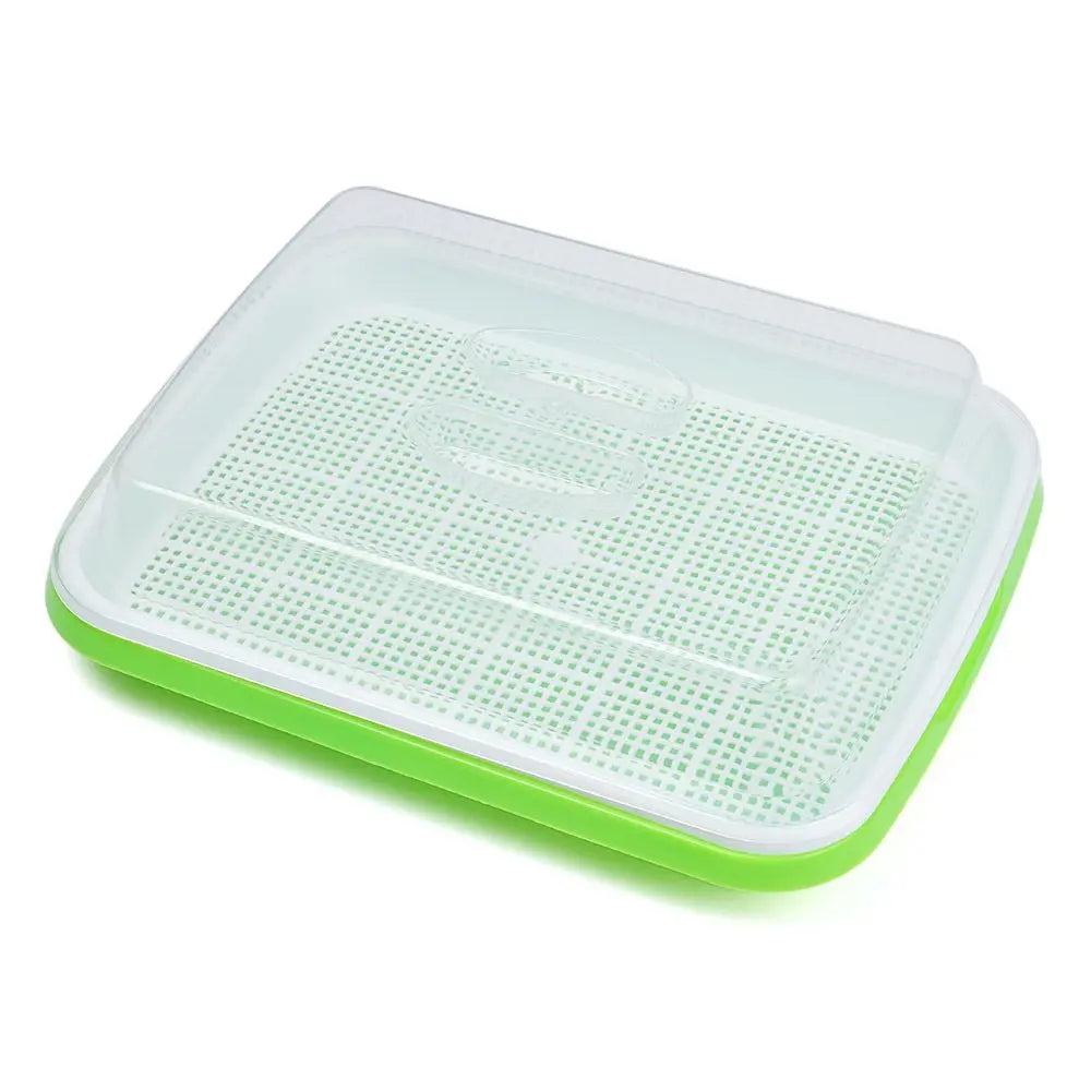 1pc Plastic Grow Nursery Pots Vegetable Soilless Nursery Trays Seed Germination Tray Seedling Sprout Plate Nursery Pots Tray