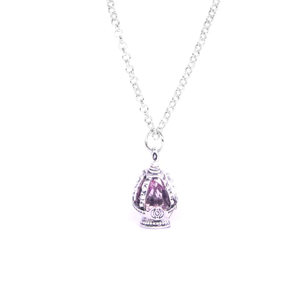 Anime Puella Magi Madoka Magica Soul Gem Necklace Kaname Madoka Miki Sayaka Tomoe Mami Cospaly Necklace Ring Set Jewelry Gifts