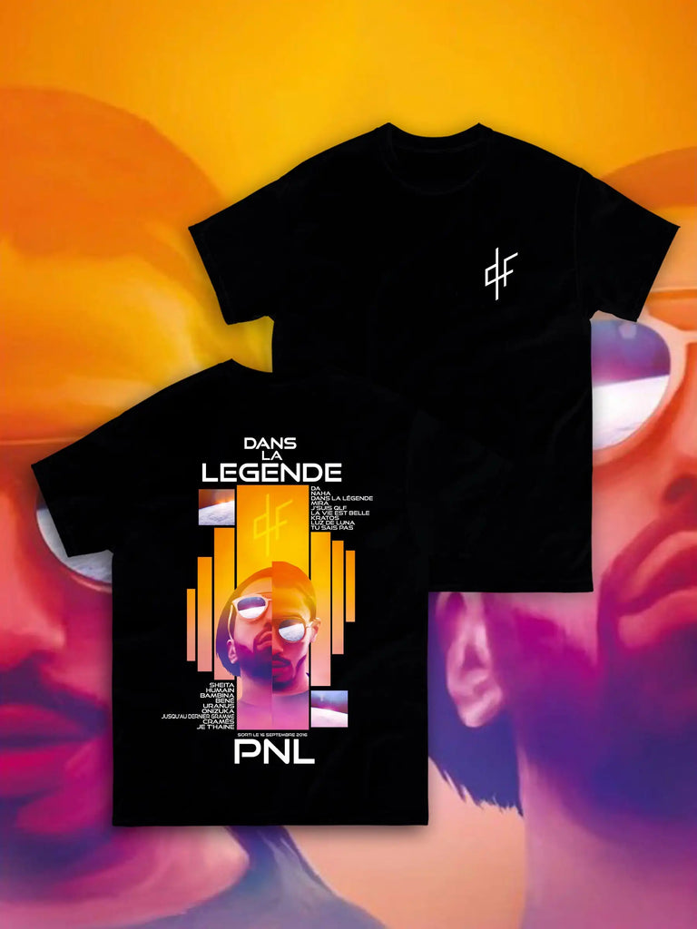 Le Monde Chico T Shirt PNL Album Graphic Print Hip Hop Fashion Short Sleeve Tee for Men and Women