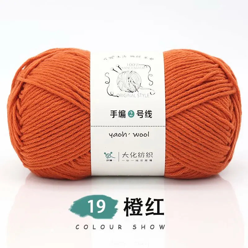 100g 100 Percent Acrylic Yarn for Hand Knitting and Crochet DIY Projects 200M Length