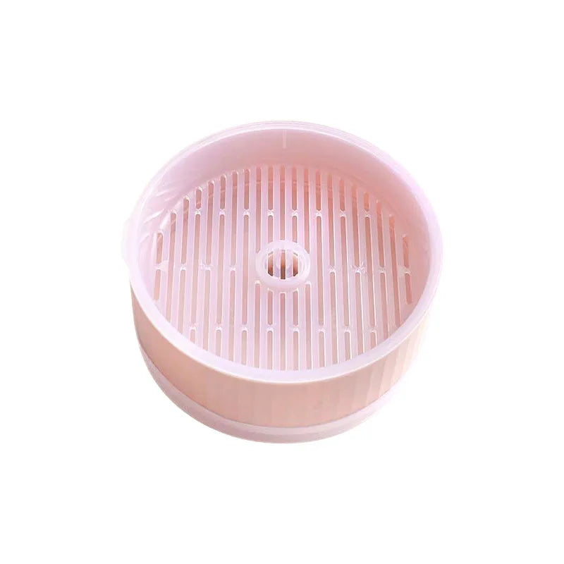 Round Shape Cultivation Sprouting Tray Creative Reusable Hydroponic Sprouting Plate Cat Grass Planting Multi functional