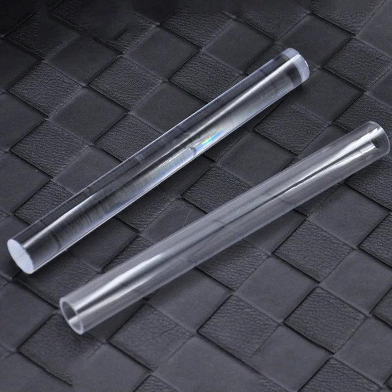 Acrylic Rolling Pin Rod Bar Stick Roller Brayer Polymer Clay Sculpting Pottery Tools DIY Modelling Clay Extruder Craft Tools