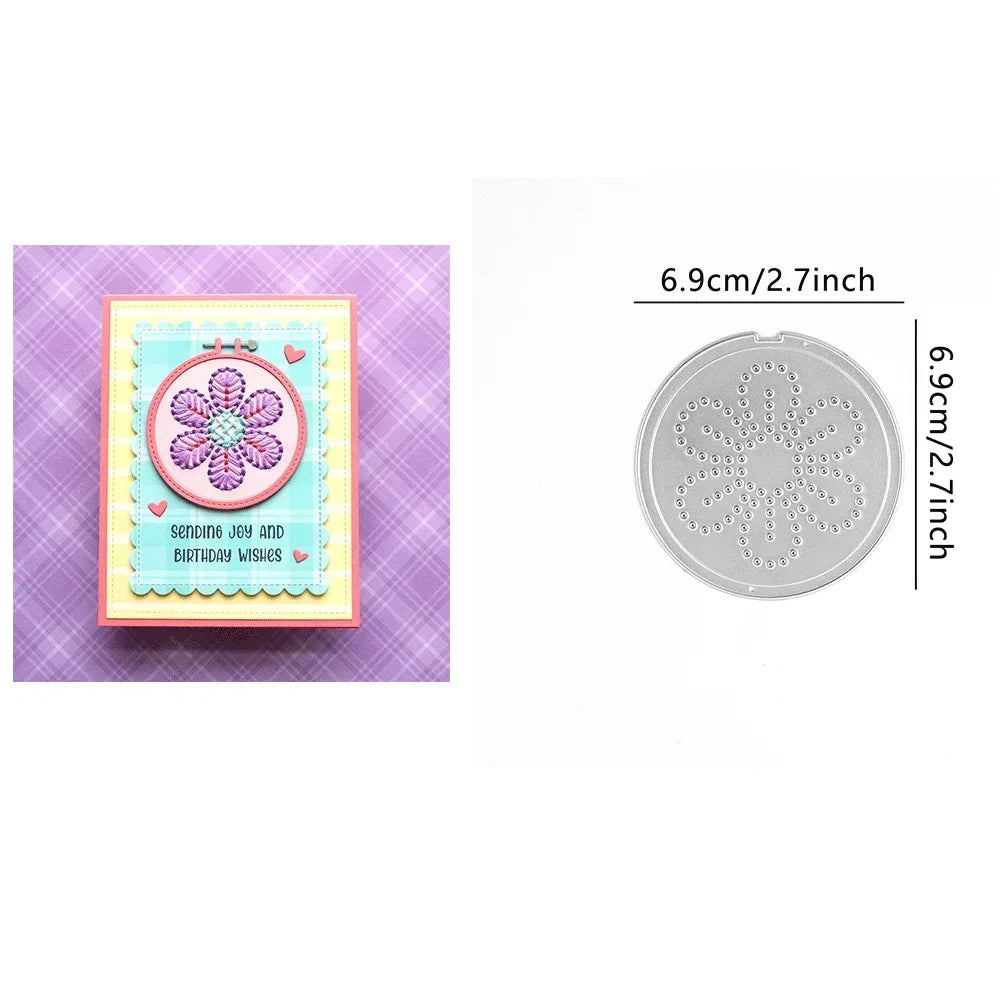 Stitched Root Veggies Metal Cutting Dies Butterfly Embossing Diecut for DIY Card Making Scrapbooking Crafting Supplies