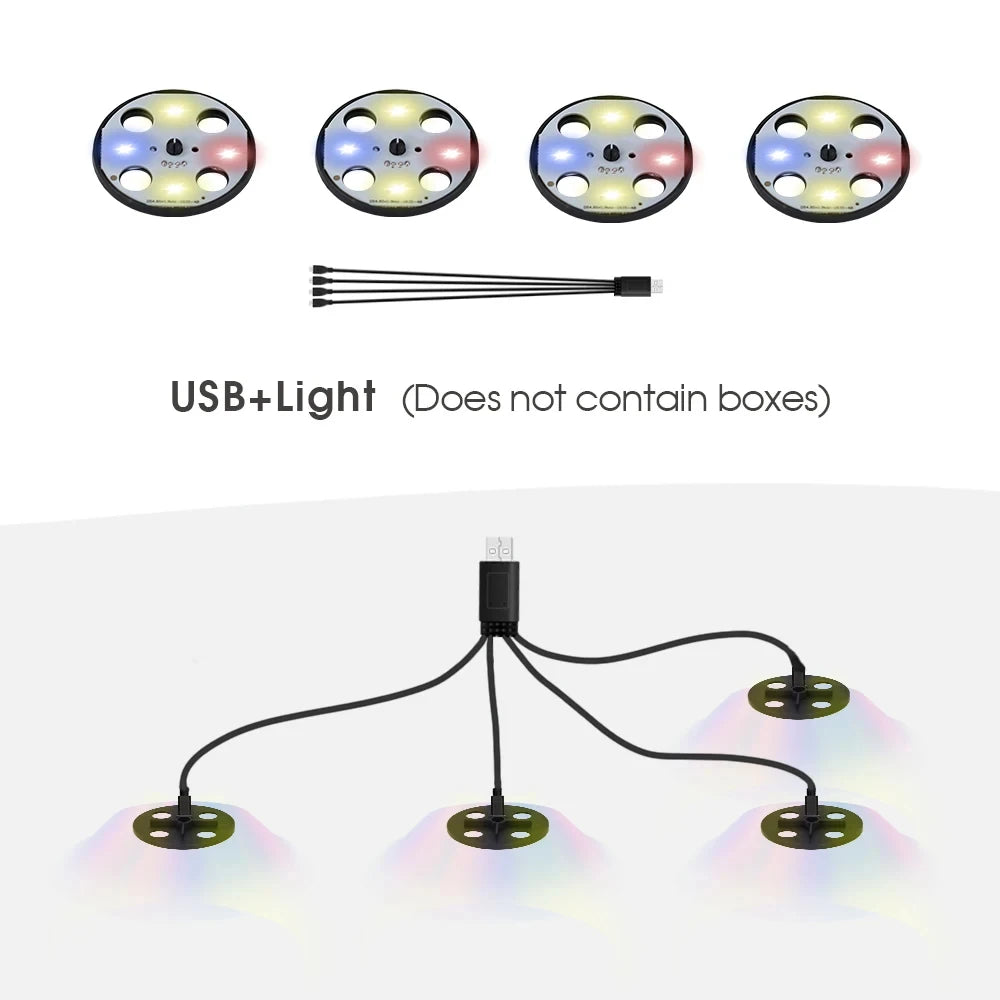 Red Blue White Greenhouse Germination Led Plant Lamps Beads Grow Lights Full Spectrum Purple Lighting for Seed Starter Tray Kit