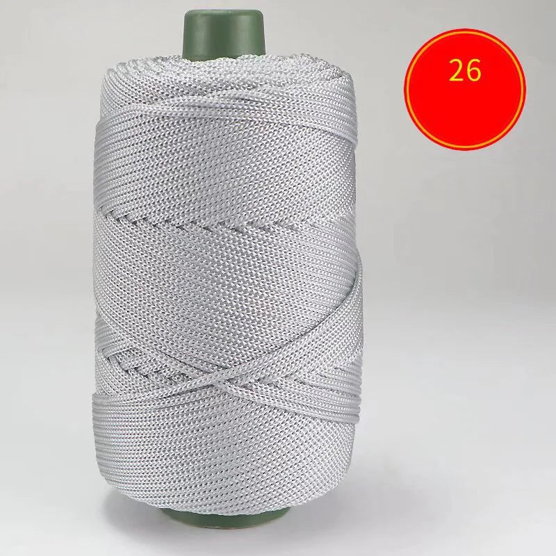 Lightweight Ice Silk Thread 225g Handcrafted Yarn for Summer Hats Storage Baskets and Seat Cushions