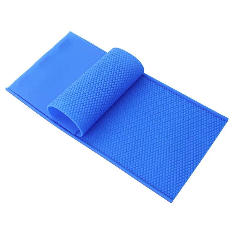 Beekeeping Silicone Beeswax Honeycomb Mold Flexible Wax for Machine Foundation Sheets Press Embosser Bees Beekeeper 1set
