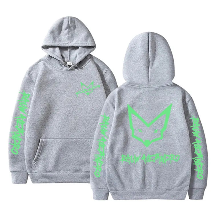 Rauw Alejandro Double Sided Printed Hoodie Saturno Pullover Todo De Ti Hoodies Men Women Fashion Oversized Hooded Sweatshirt