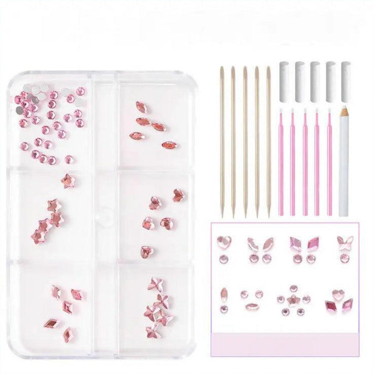 Professional Tooth Gem Kit DIY Crystals Jewelry Kit Teeth Gems Kit Fashionable Tooth Gems Kit for Teeth Teeth Jewelry Starter