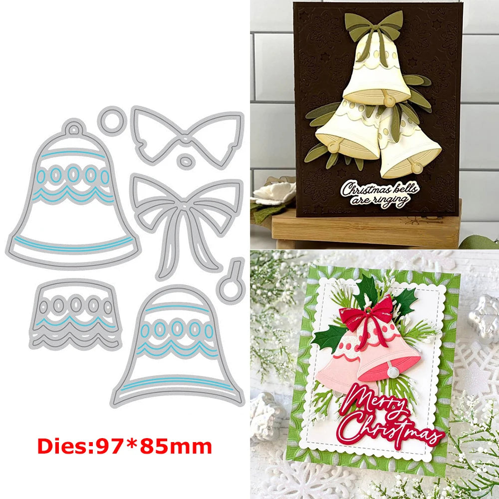 Elegant Flower Blossom Metal Cutting Dies Layered Frame Background Mould Knife for DIY Scrapbooking Christmas Card Craft Making