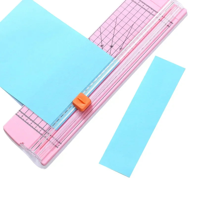 Office A4 Guillotine Paper Cutter with Automatic Security Safe Guard for Coupon Craft Paper Die-Cut Machines