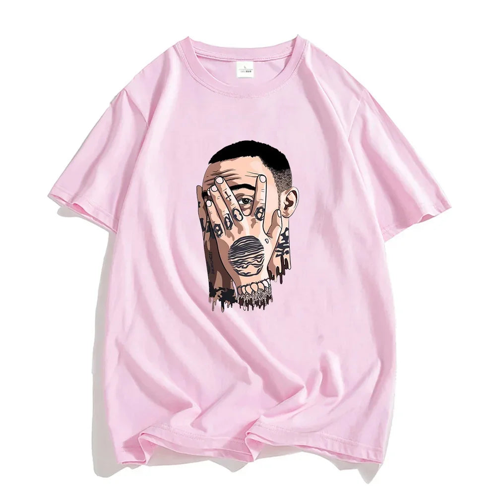 Macc Miller Hip Hop T Shirt for Men and Women Casual Summer Short Sleeve Loose Fit Clothing