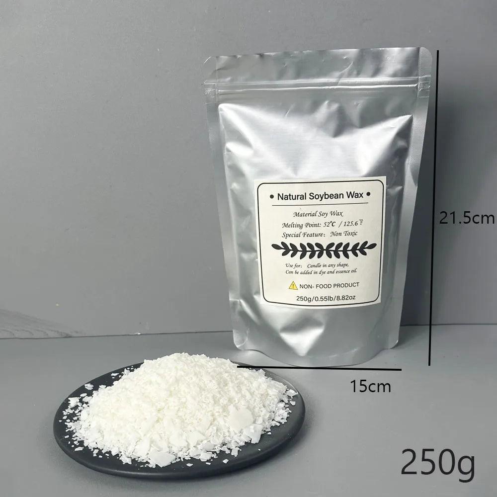 1KG Natural Soy Wax Granular Scented Candle Material 100% No Additives for DIY Smokeless Candle Making Supplies Materials
