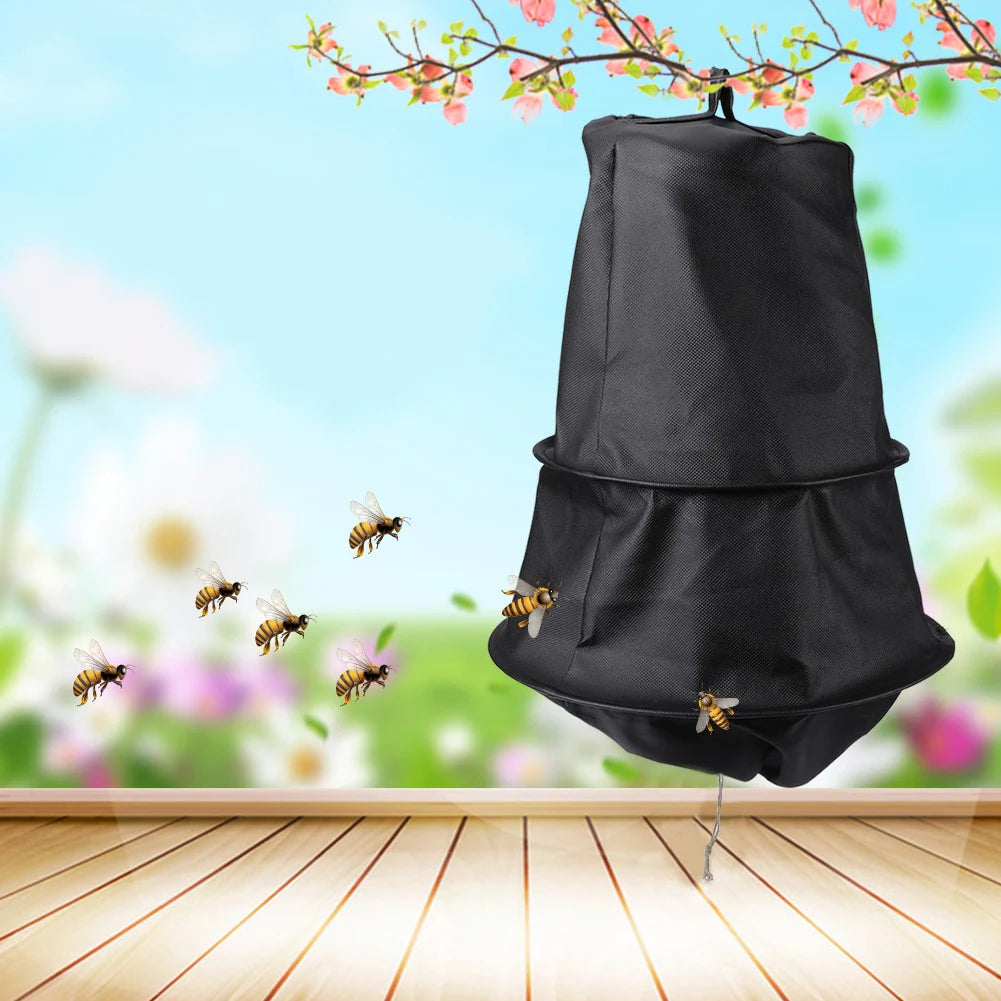 Bee Cage Swarm Trap Bee Cather Black Beekeeper Tool Bee Cage Swarm Trap Swarming Catcher Beekeeping Supplies Swarming Catcher