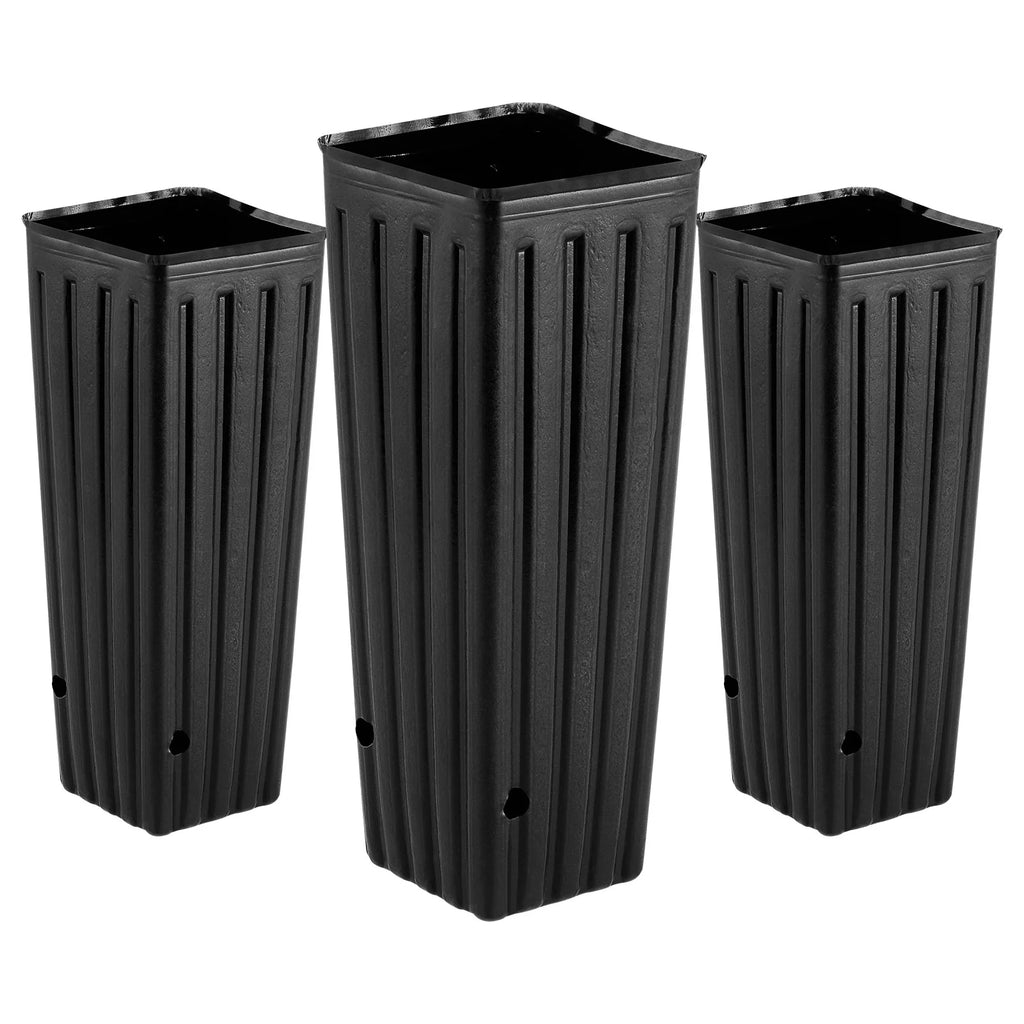 50 Pcs Seedling Bag Growing Bags Gardening Black Planter Pot Pots Thicken Sprout Pouches Planting
