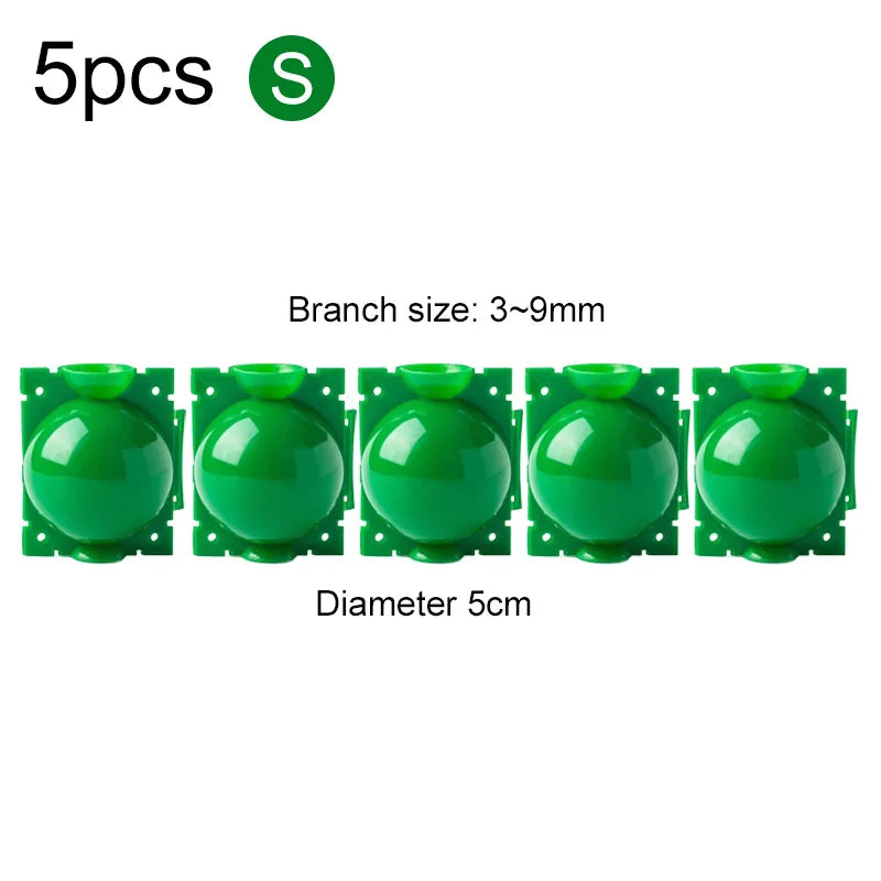 5pcs Plant Root Growing Box Garden Supplies Reusable Grafting Cultivation Tools Household High Pressure Propagation Ball TMZ