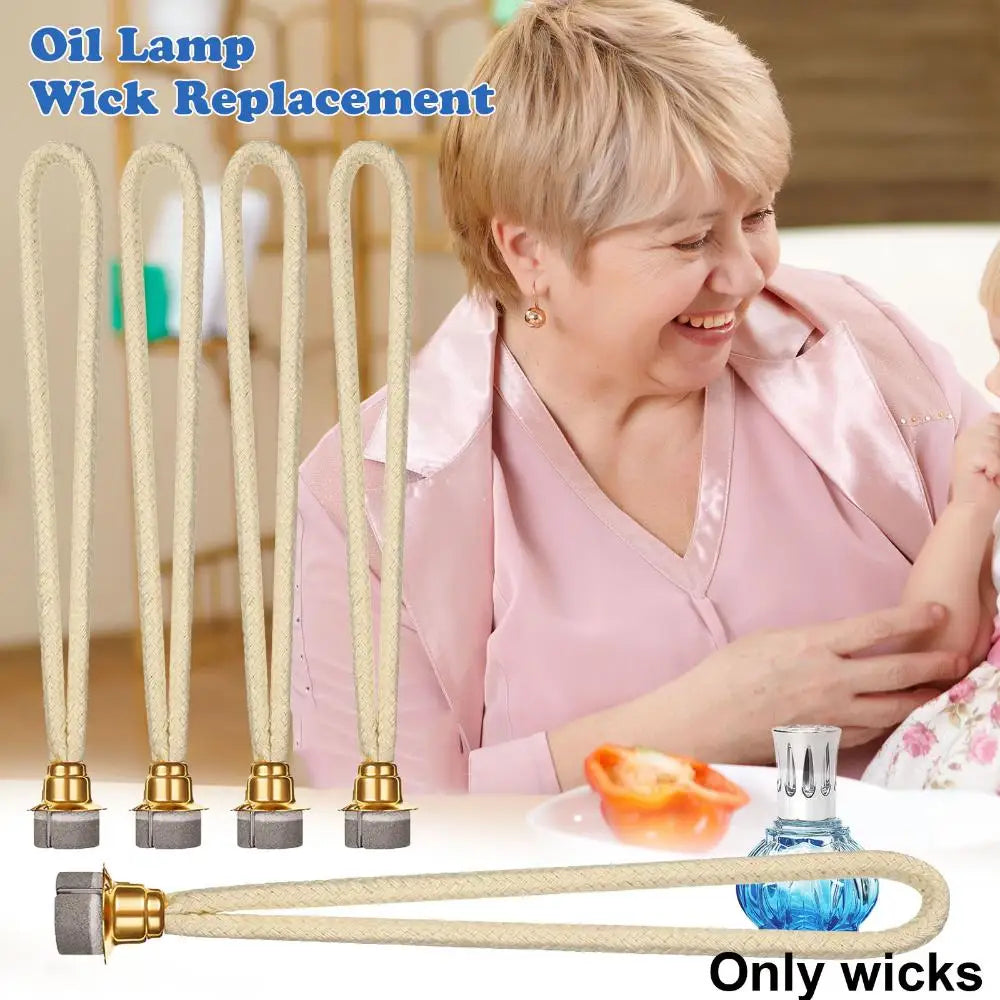 Party 18 mm/13mm Mother's Day Catalytic Burner Fragrance Lamps Wick Oil Lamp Wick Replacement Air Tightly Control