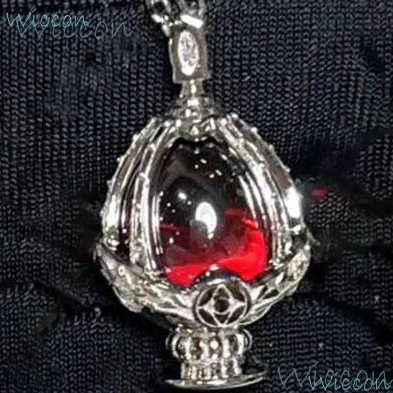Grief Seed Soul Gem Anime Puella Magi Madoka Magica Cosplay Prop Gemstone Necklace Yellow Purple Pink Red Blue Jewel Magica Girl