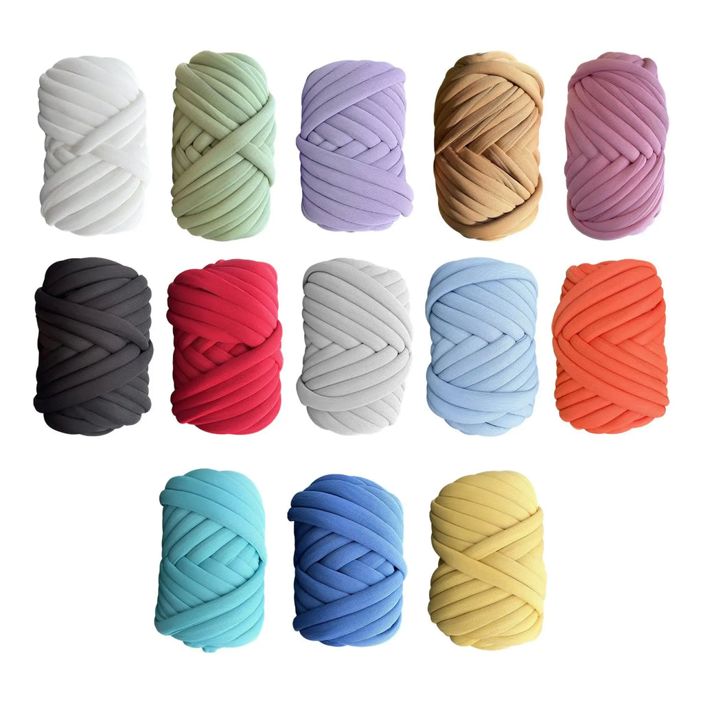 Jumbo Tubular Yarn Hand Knit Arm Knitting Chunky Bulky Yarn