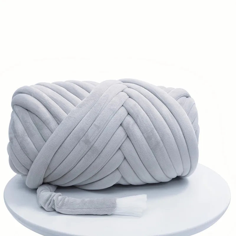 Velvet Chunky Yarn 500G Bulky Wool For DIY Blankets Hats