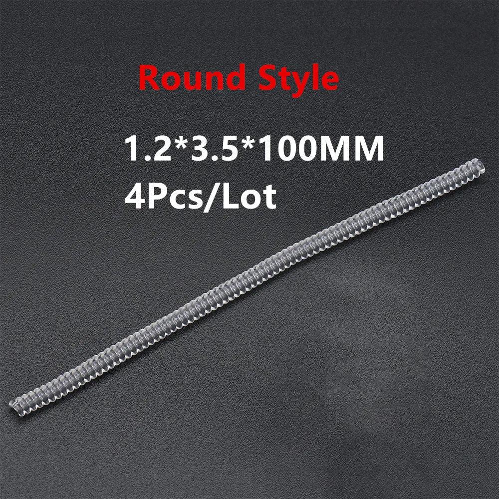 4Pcs/Lot Ring Size Adjuster Ring Guard ,Mandrel for Making Jewelry Guard, Spacer, Sizer, Fitter Spiral Silicone Tightener