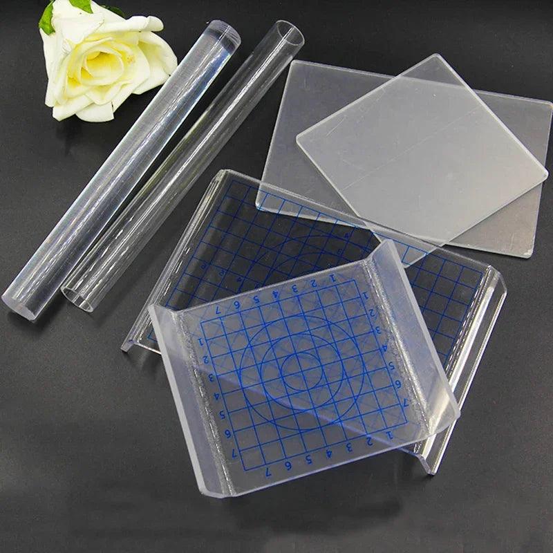 20cm DIY Solid Mud press Clay Rolling Pin Acrylic Clay Roller  Modelling Clay Tools Sculpey Polymer Clay Art Craft Accessories
