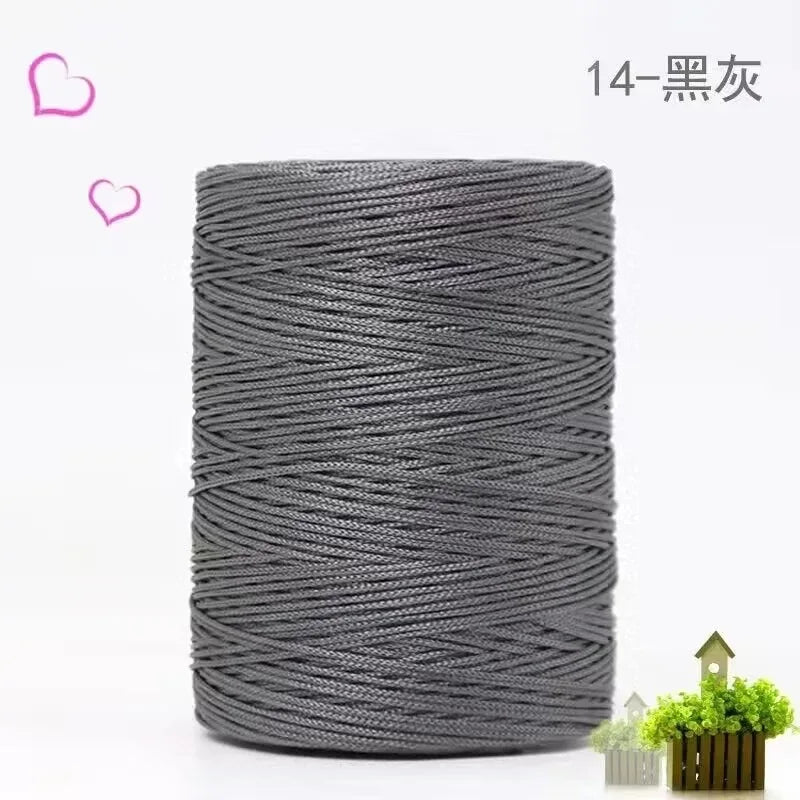 100g 230M Ice Silk Bright Yarn Thin Ice Blended Braided Thread for DIY Hand Knitting and Crocheting Projects