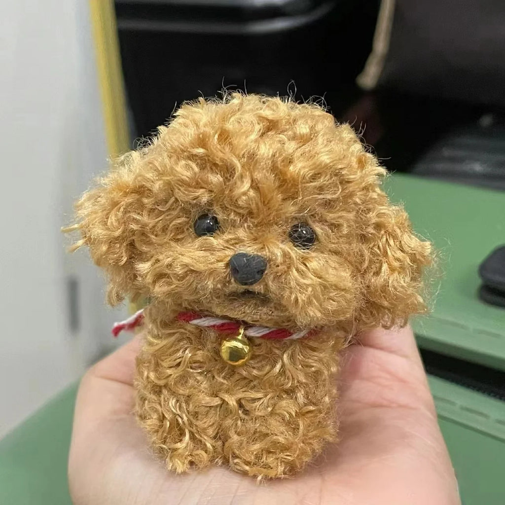 20mm 1m/pc*3 Teddy Roll Twitch Stick Handmade DIY Mao Rolling Puppy Bear Puppet Give the eyes nose material bag