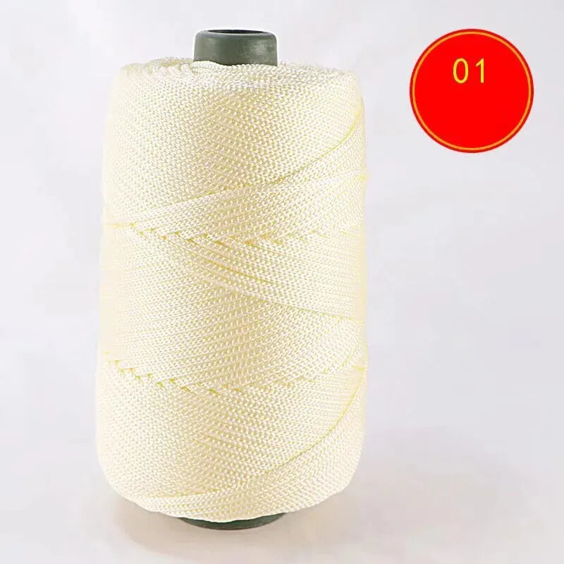 Lightweight Ice Silk Thread 225g Handcrafted Yarn for Summer Hats Storage Baskets and Seat Cushions