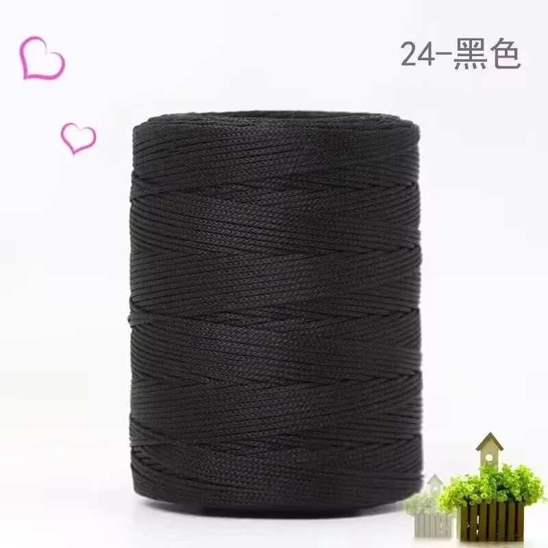 100g 230M Ice Silk Bright Yarn Thin Ice Blended Braided Thread for DIY Hand Knitting and Crocheting Projects
