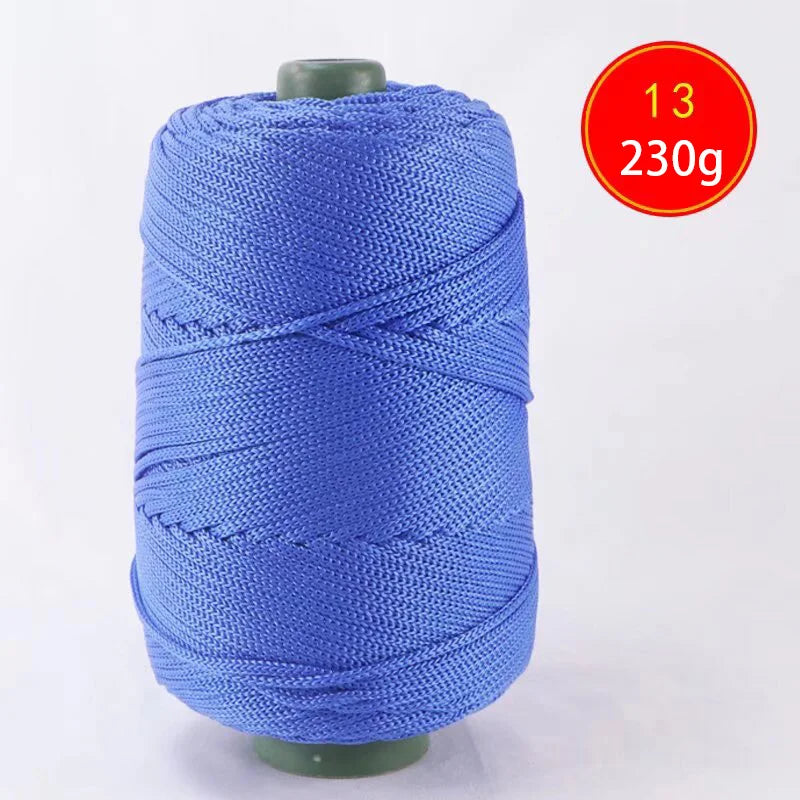 Lightweight Ice Silk Thread 225g Handcrafted Yarn for Summer Hats Storage Baskets and Seat Cushions