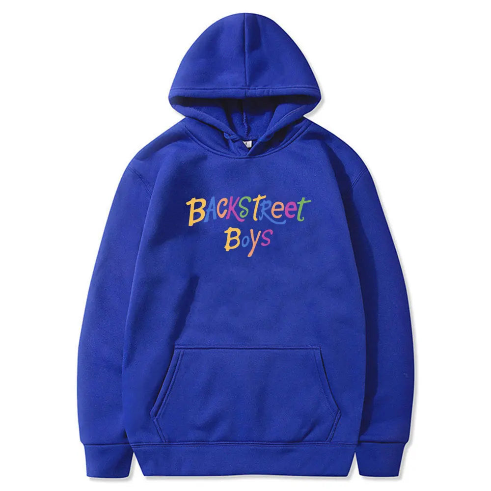 Backstreet Boys Graphic Hoodie Boy Band Bsb Group Pop Music Pullover Sweatshirt Men's Fashion Oversized Fleece Cotton Hoodies