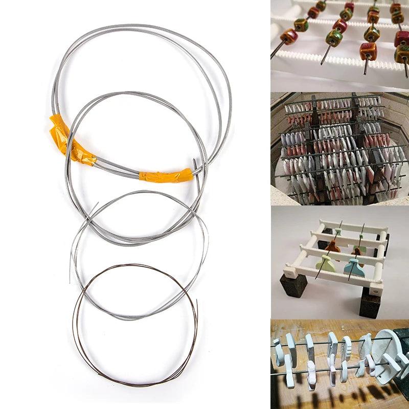 1M Ceramic Hanging-fired Tungsten Wire Pottery Clay Firing Bracket Special Small Pendant High Temperature Kiln Furniture