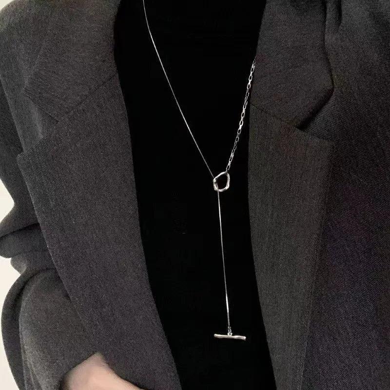RAKOL New Brambles Unisex Choker Necklace Women Hip-hop Gothic Punk Style Barbed Wire Thorns Pendant Chain Valentine's Day Gifts