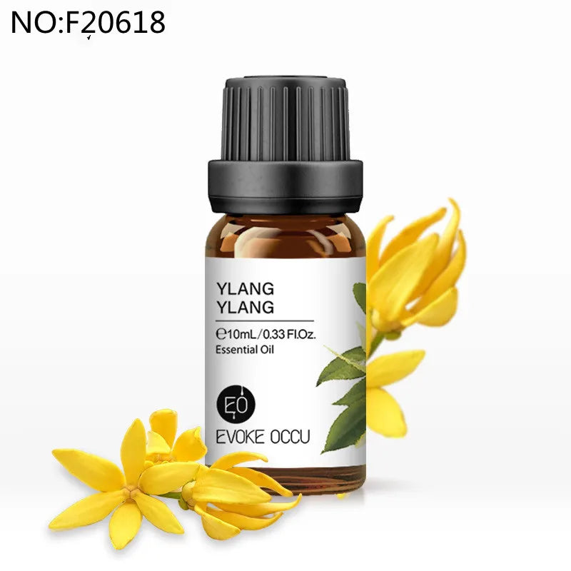 10ml Essential Oil Organic Plant 34 FLAVOR for Diffuser, Humidifier, Massage, Sleep, Bath, Soap,SPA, DIY Scented Candle Perfume