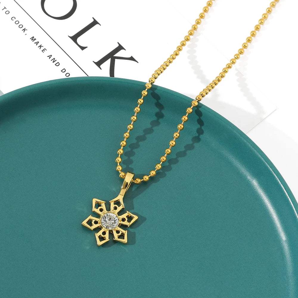 Funny Impact Gadget Necklace Accessories Pyro Hydro Anemo Eye of God Element Symbol Game Gift For Friends Fan Jewelry