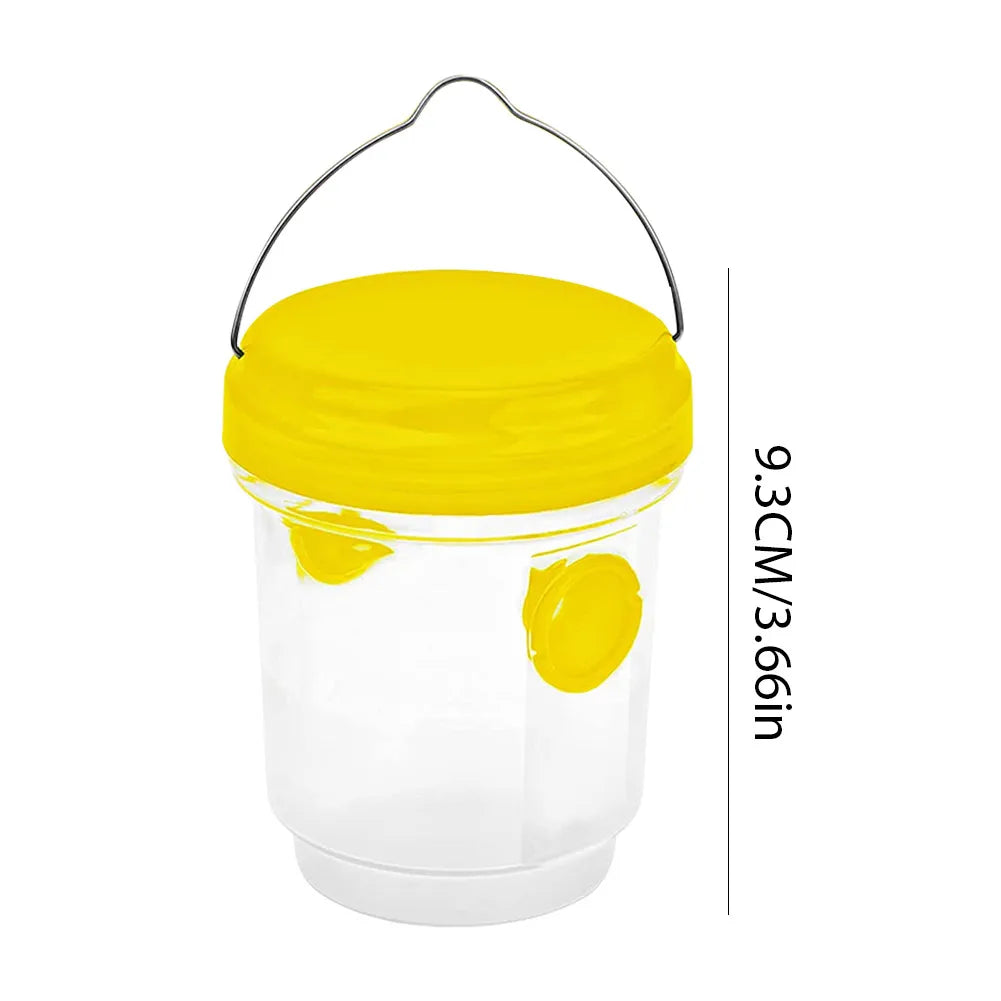 Gourd Shaped Bees Trap Wasp Repellent Hornet Trap Hanging Hornets Fly Catcher Reusable Pest Control for Home Garden Orchard Farm