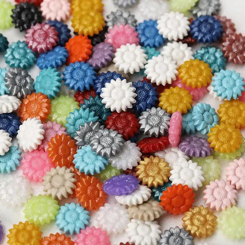 100Pc Sunflower Sealing Wax Seal Stamp Wax Beads Scrapbook Material Wedding Birthday Party Invitation Stamp DIY Stamp Decoration - Winord