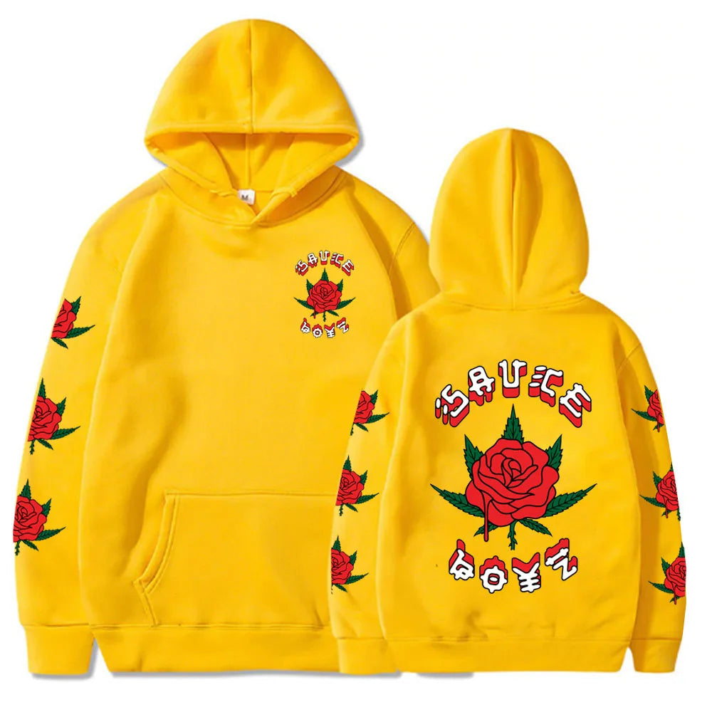 Eladio Carrion Sweatshirt Sauce Boyz Album Hoodie Eladio Carrion Fan Gift Unisex Pullover Tops Streetwear