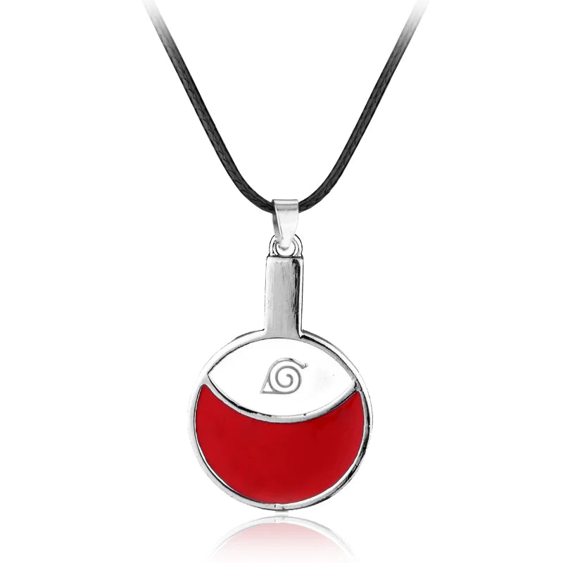 Anime Necklace Uchiha Itachi Kakashi Chain Cosplay Accessories Cartoon Decorate Jewelry Toys Children Christmas Gifts
