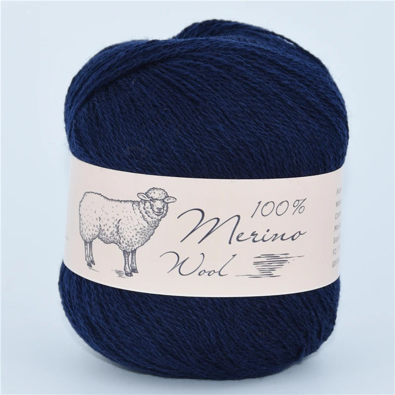 100 Percent Wool Yarn for Knitting Lightweight Crochet Thick Thread Hand Knitted Mohair Sweater Merino Wool 50g