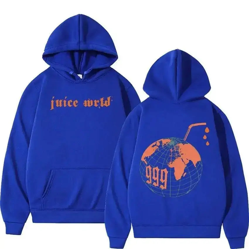 Juice WRLD Hoodies Men Women's Hooded Sweatshirts Fashion Hip Hop Casual Pullovers Autumn Boys Girls Black Streetwear Juicewrld