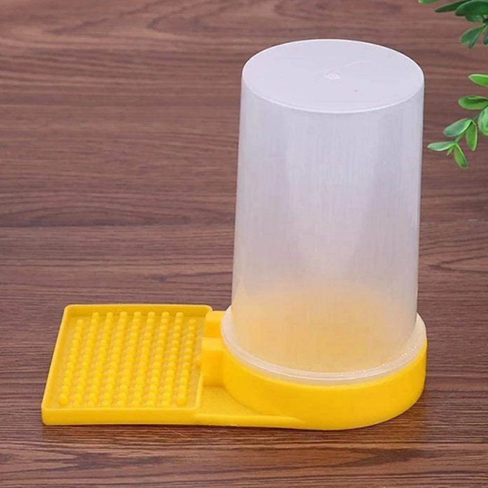 Honey Bee Nest Door Feeding Drinking Water Box Plastic Honey Bee Feeder Safe Non-toxic Lightweight Supplies for Beekeeper